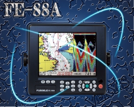 入荷未定 FUSO(フソー)　8型LEDカラー液晶 GPS・プロッタ・魚探　FE-88A　600w　フソー　【送料無料】 [FE-88A-600w]