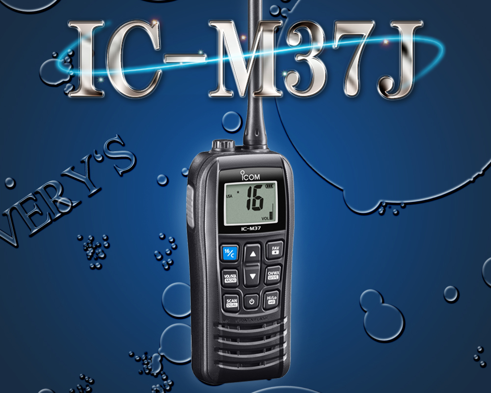 IC-M37J  VHF gV[o[ h ACR  C ʐM icom 3C IP57 ZK擾 gь^ 5W 42310 []