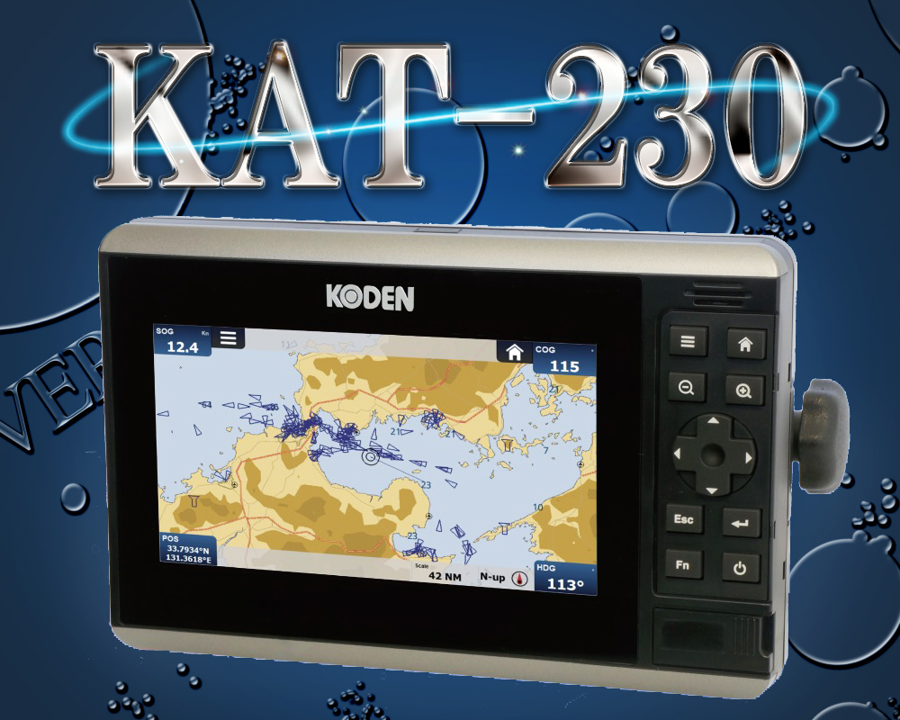 KAT-230 AIS NXB pGPSAeit VHFAei d 7C` ^b`pl KODEN `[gvb^[ []