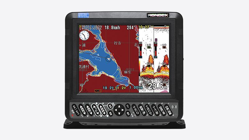 台数限定 HE-8000S HONDEX ( ホンデックス ) デプスマッピング バス フィッシング 8.4型 液晶 GPS アンテナ内蔵 プロッター 魚探[]
