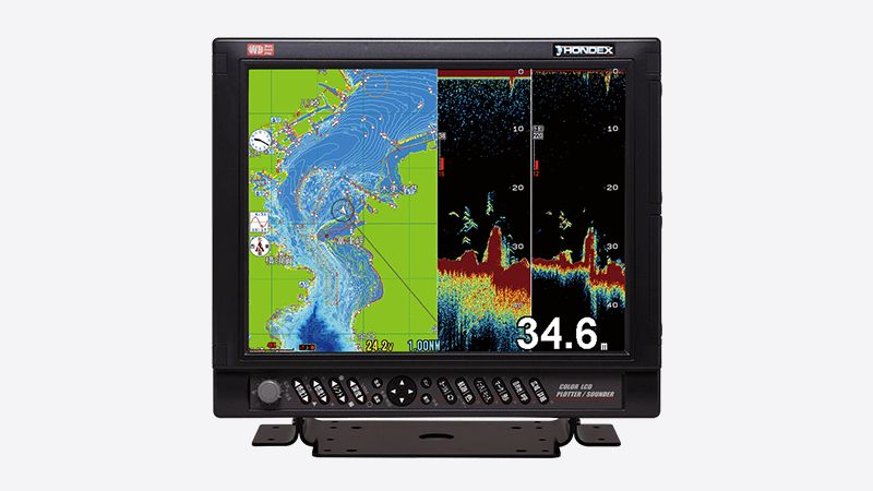 HE-151S-WB HONDEX (ホンデックス) ワイドバンド 15型 液晶 GPS プロッター 魚探　[]